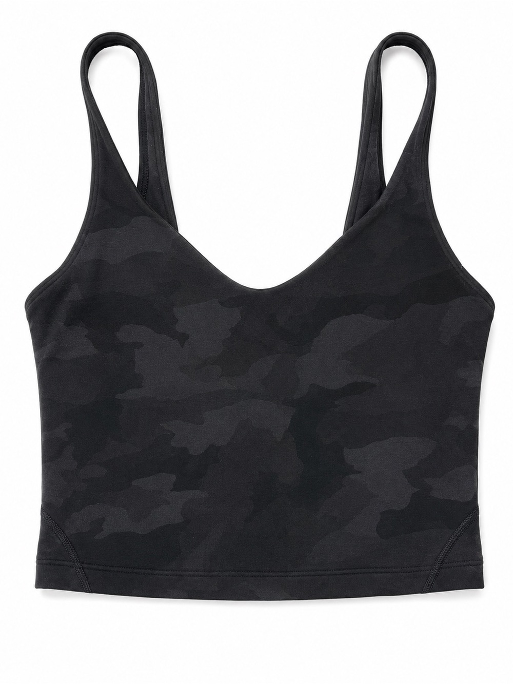 lululemon athletica Black Camo Slim Tank